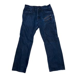 Vintage Rocawear Dark Navy Denim Jeans Size 36